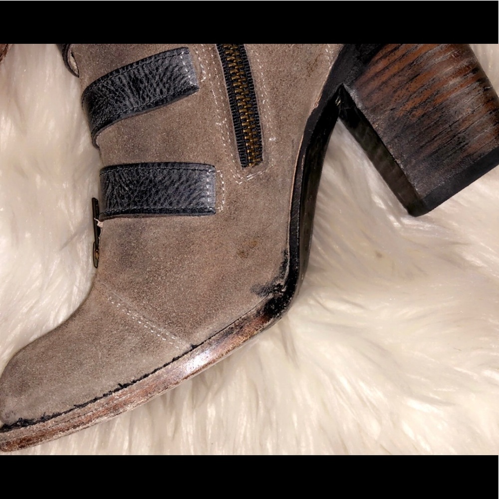 FREEBIRD Banjo Suede Ankle Bootie - Picture 8 of 10